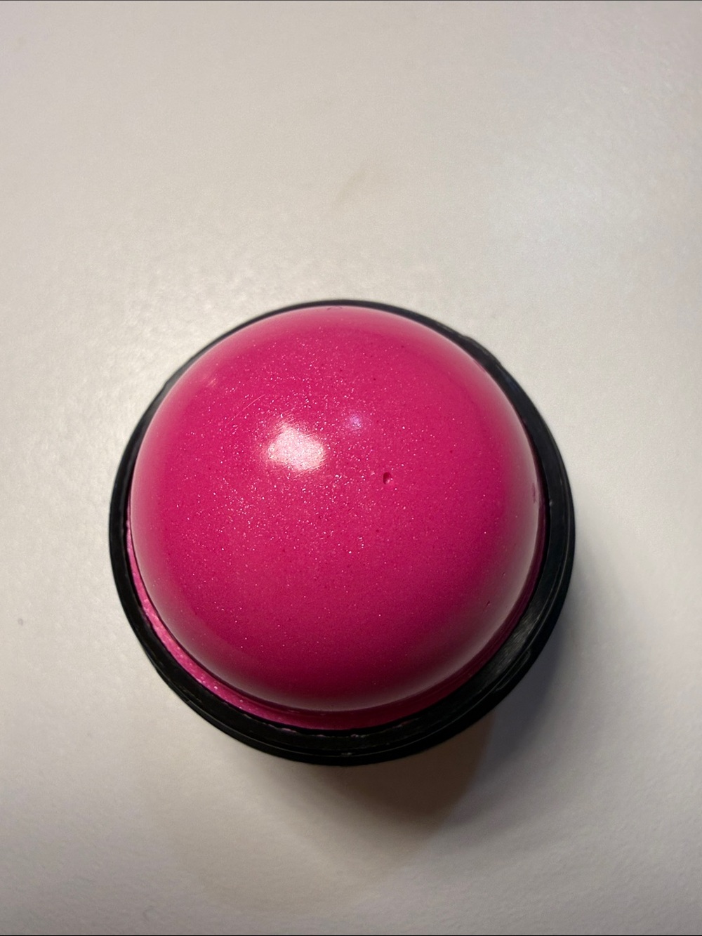 Bright pink #3  Dome Lip Balm Compact